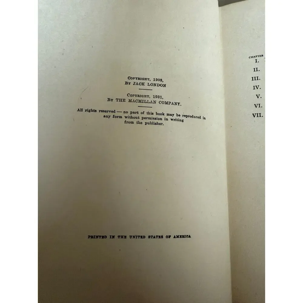 The Call of The Wild, Jack London - 1931 - Hardcover